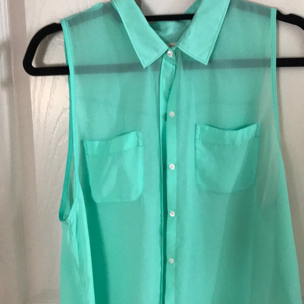 Light green blouse